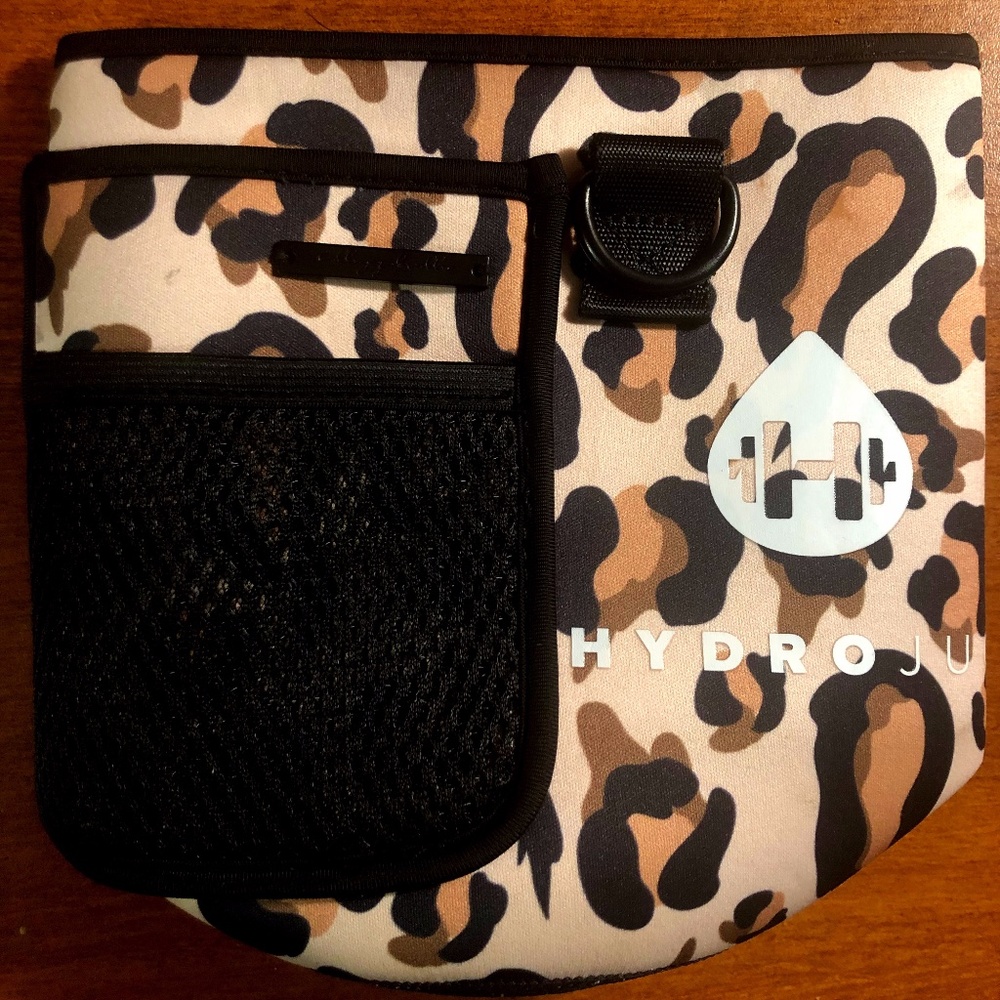 Pink Leopard Holley HydroJug Sleeve